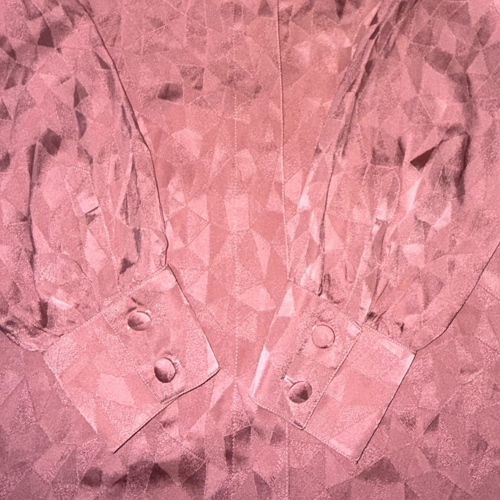 Hermès Blouse geometric jacquard pattern - Picture 7 of 7